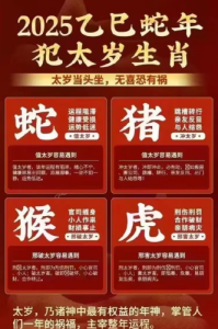 025年乙巳年化解如何冲太岁的不利影响，蛇年冲太岁九个化解锦囊"